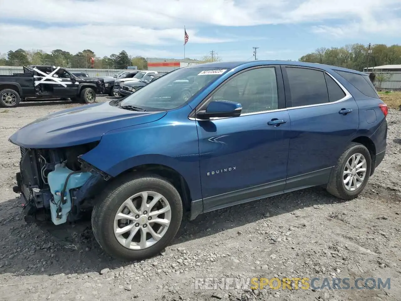 1 fotografías del automóvil dañado 2GNAXKEV8K6123272 CHEVROLET EQUINOX 2019