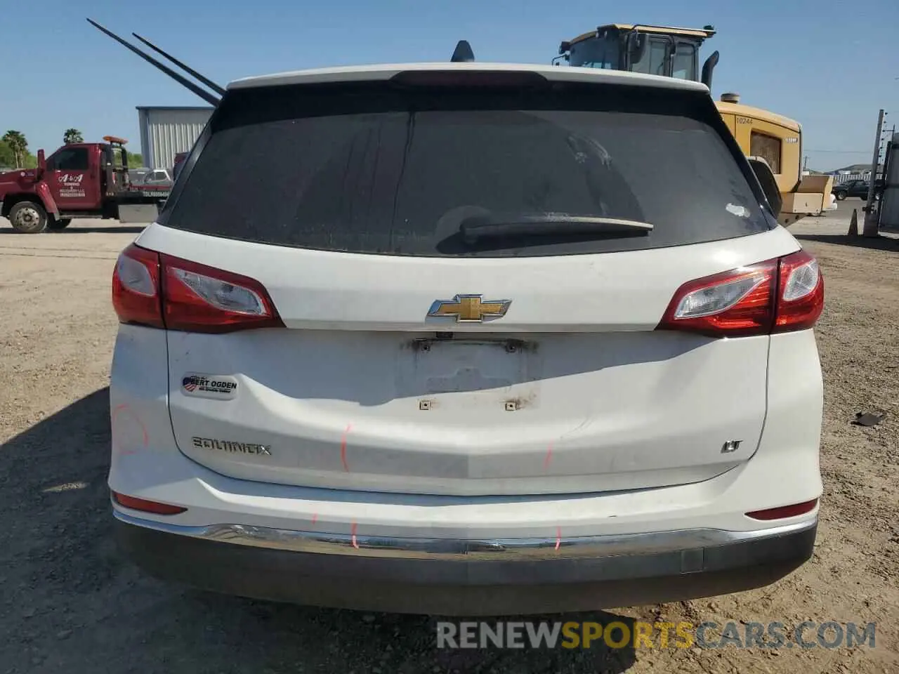6 fotografías del automóvil dañado 2GNAXKEV8K6128729 CHEVROLET EQUINOX 2019