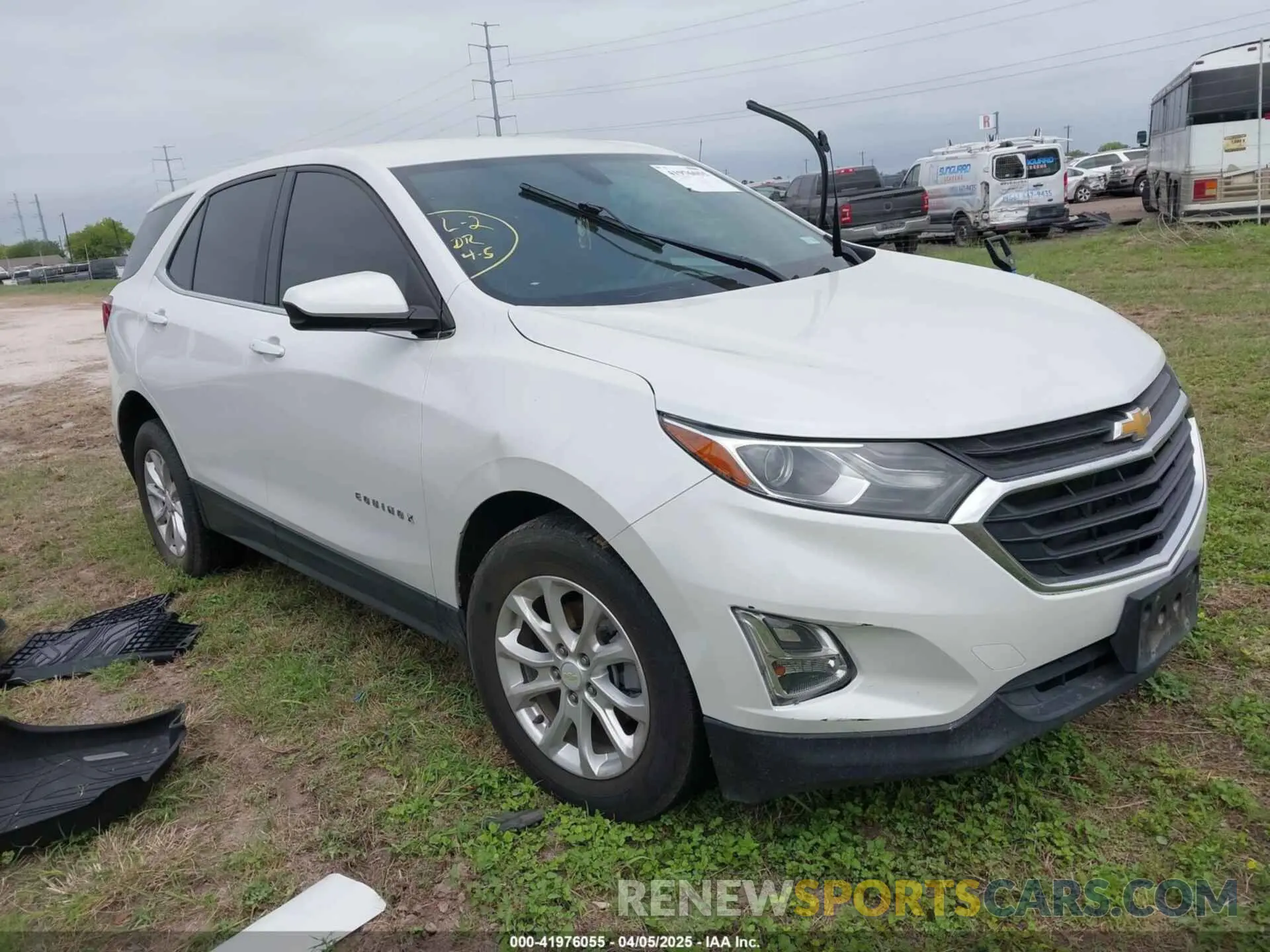 1 fotografías del automóvil dañado 2GNAXKEV8K6169426 CHEVROLET EQUINOX 2019