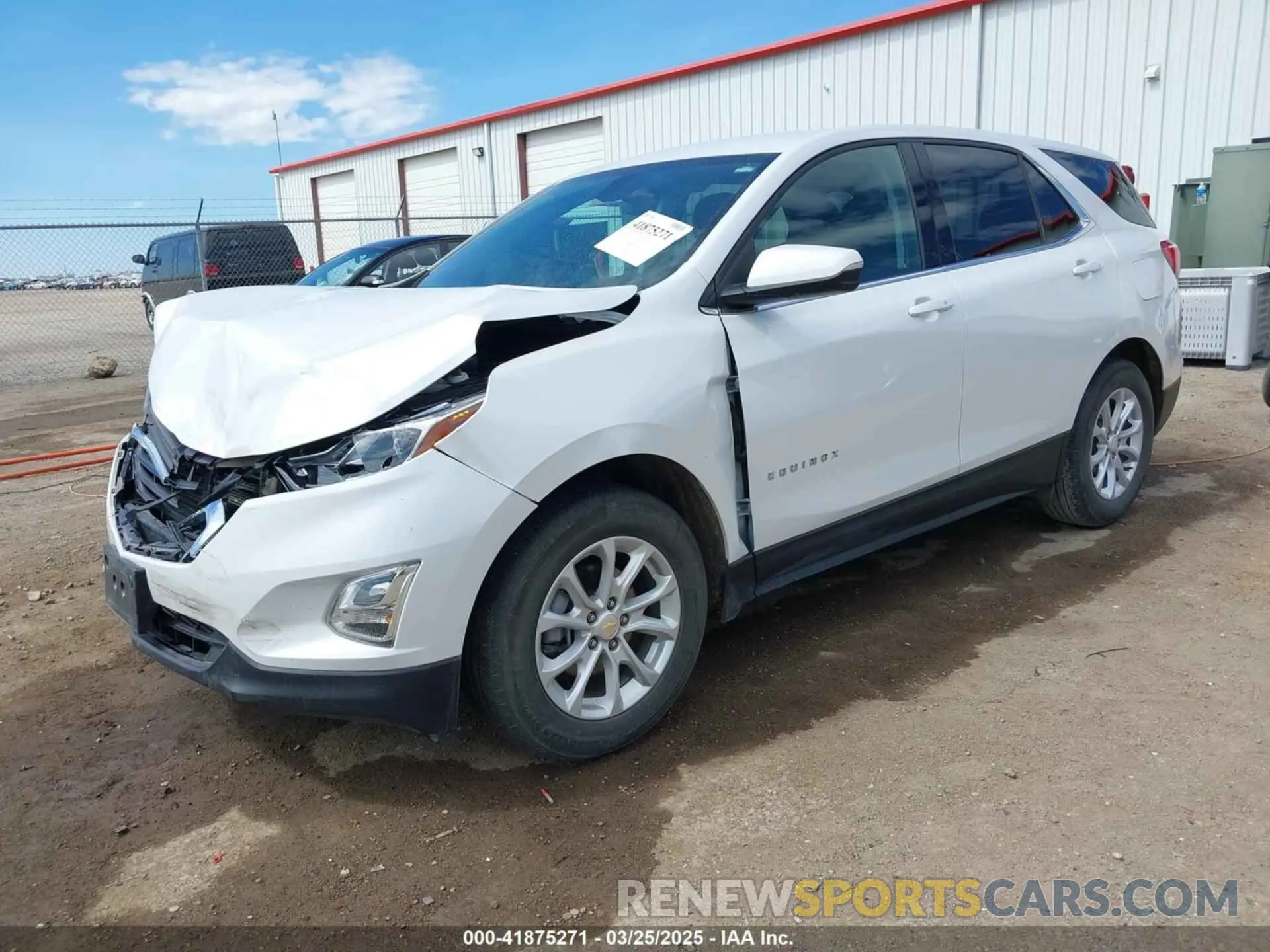 2 fotografías del automóvil dañado 2GNAXKEV8K6253178 CHEVROLET EQUINOX 2019