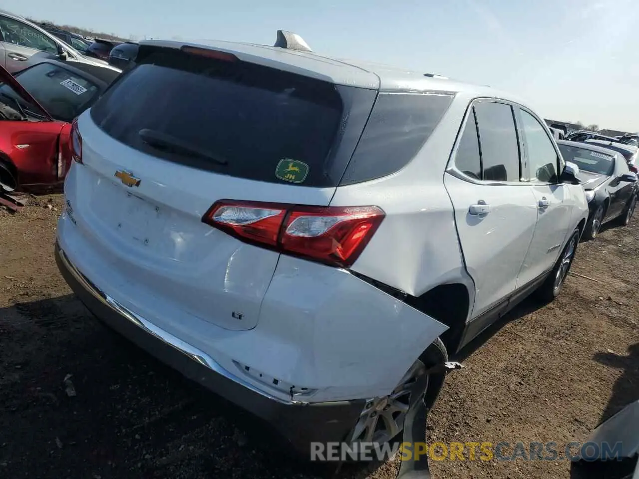 3 fotografías del automóvil dañado 2GNAXKEV9K6173064 CHEVROLET EQUINOX 2019