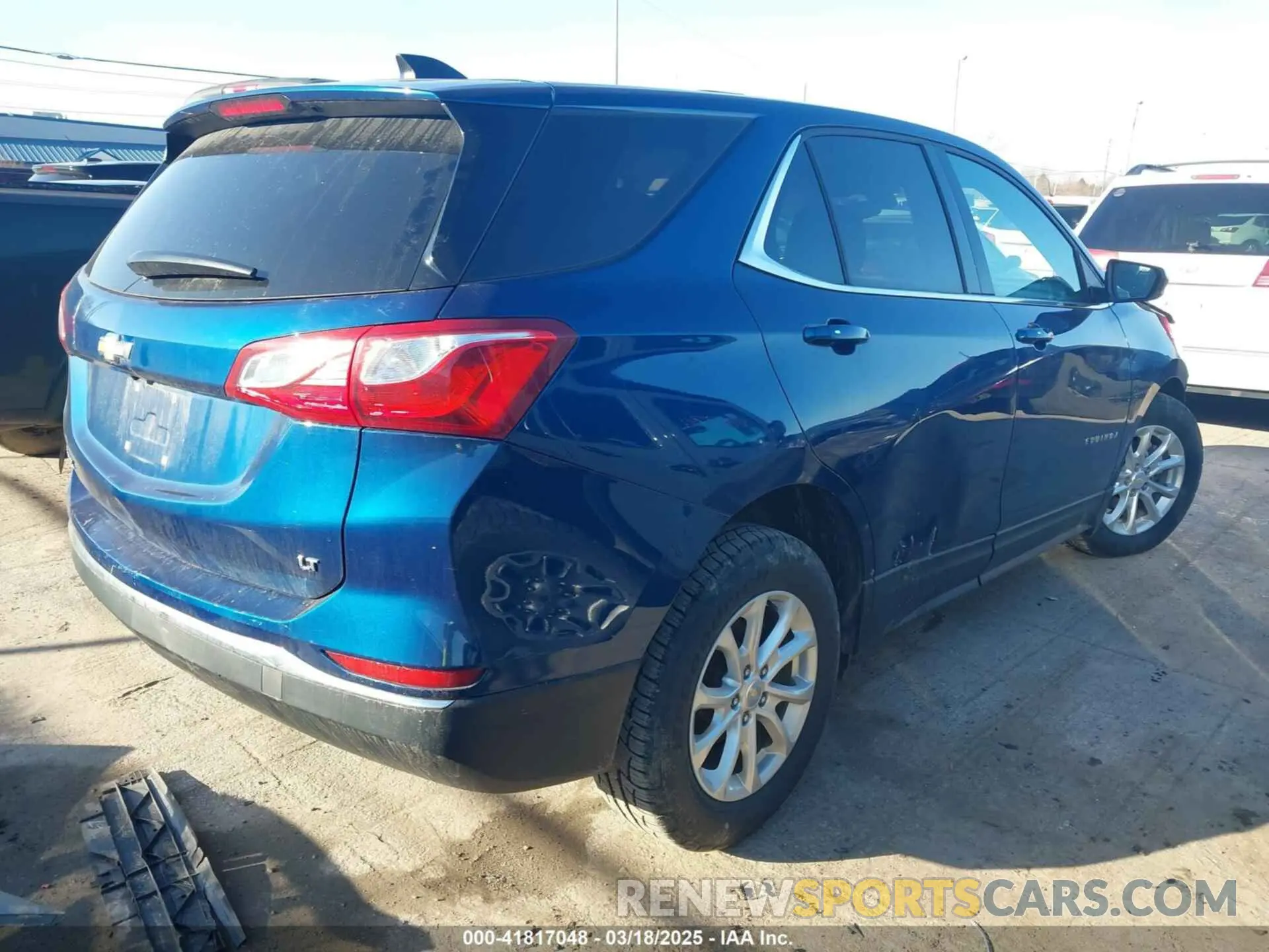 4 fotografías del automóvil dañado 2GNAXKEV9K6187983 CHEVROLET EQUINOX 2019