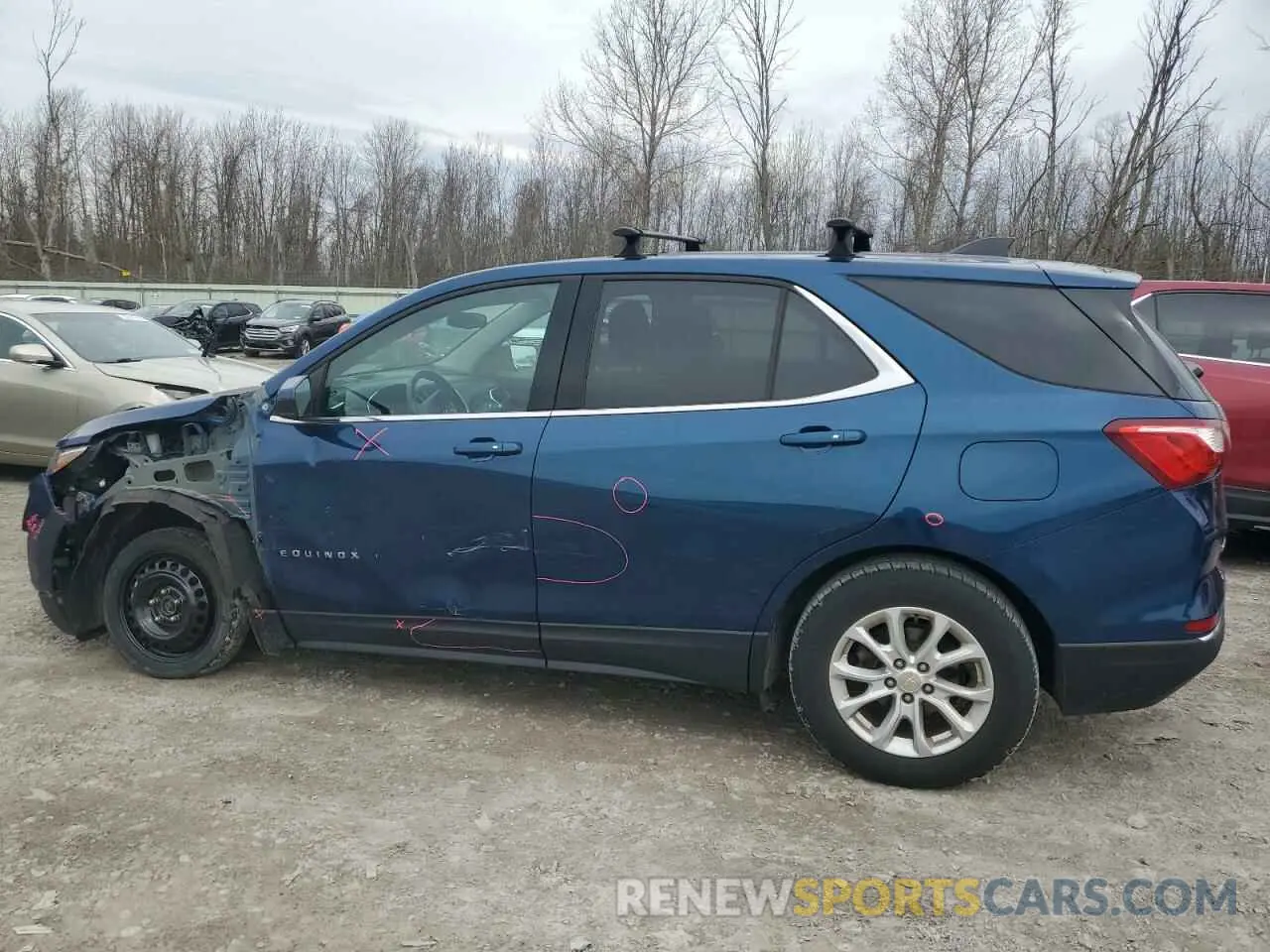 2 fotografías del automóvil dañado 2GNAXKEV9K6214549 CHEVROLET EQUINOX 2019