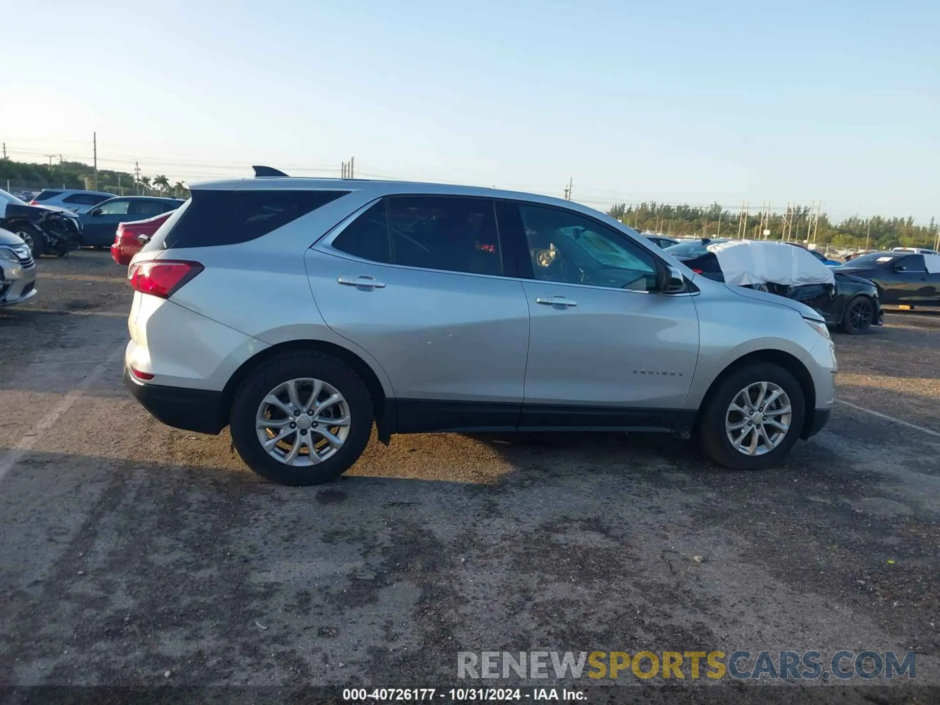 13 fotografías del automóvil dañado 2GNAXKEVXK6102276 CHEVROLET EQUINOX 2019