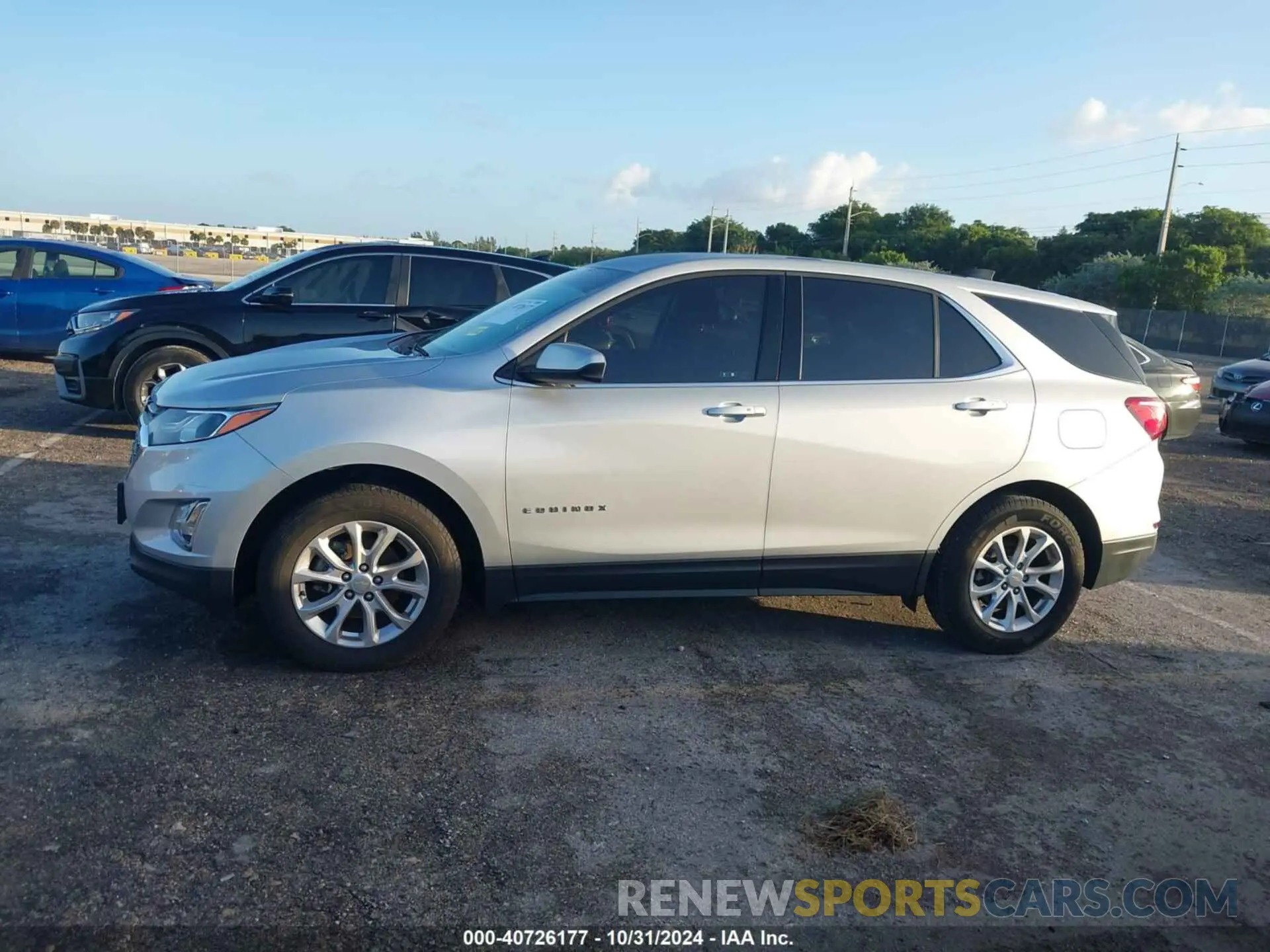 14 fotografías del automóvil dañado 2GNAXKEVXK6102276 CHEVROLET EQUINOX 2019