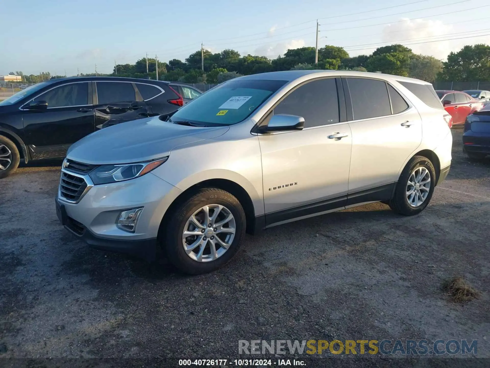 2 fotografías del automóvil dañado 2GNAXKEVXK6102276 CHEVROLET EQUINOX 2019