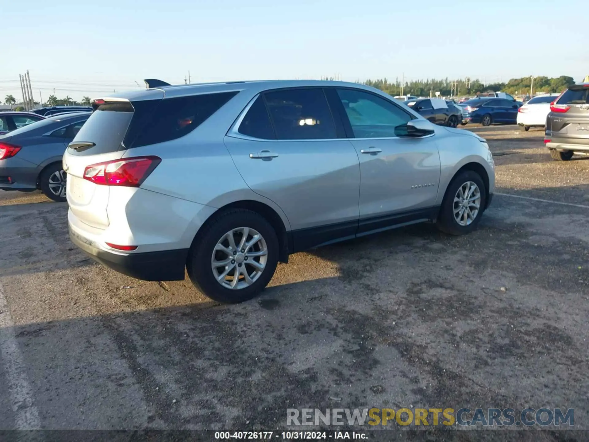 4 fotografías del automóvil dañado 2GNAXKEVXK6102276 CHEVROLET EQUINOX 2019