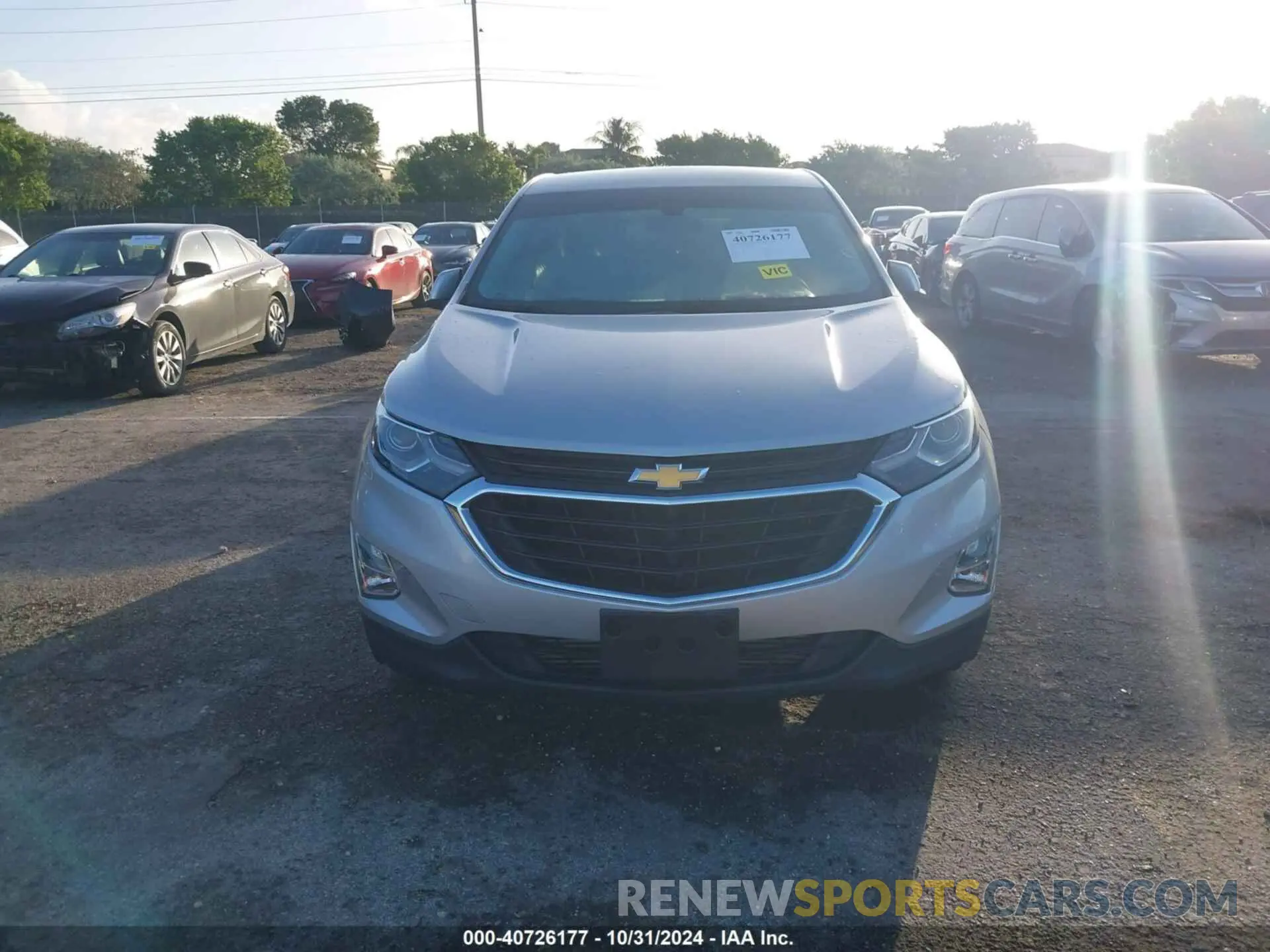 6 fotografías del automóvil dañado 2GNAXKEVXK6102276 CHEVROLET EQUINOX 2019