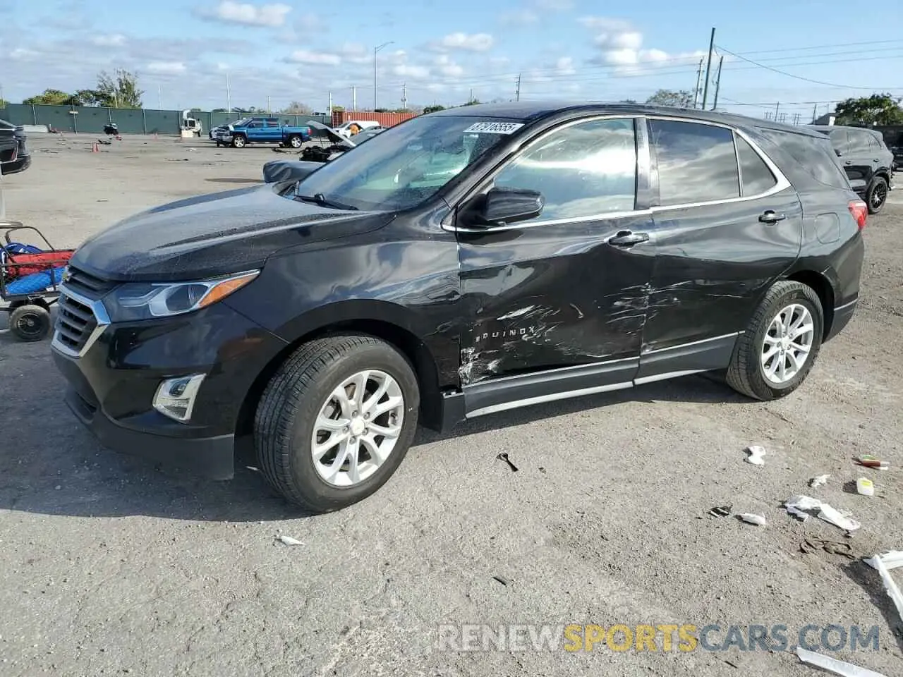 1 fotografías del automóvil dañado 2GNAXKEVXK6126609 CHEVROLET EQUINOX 2019