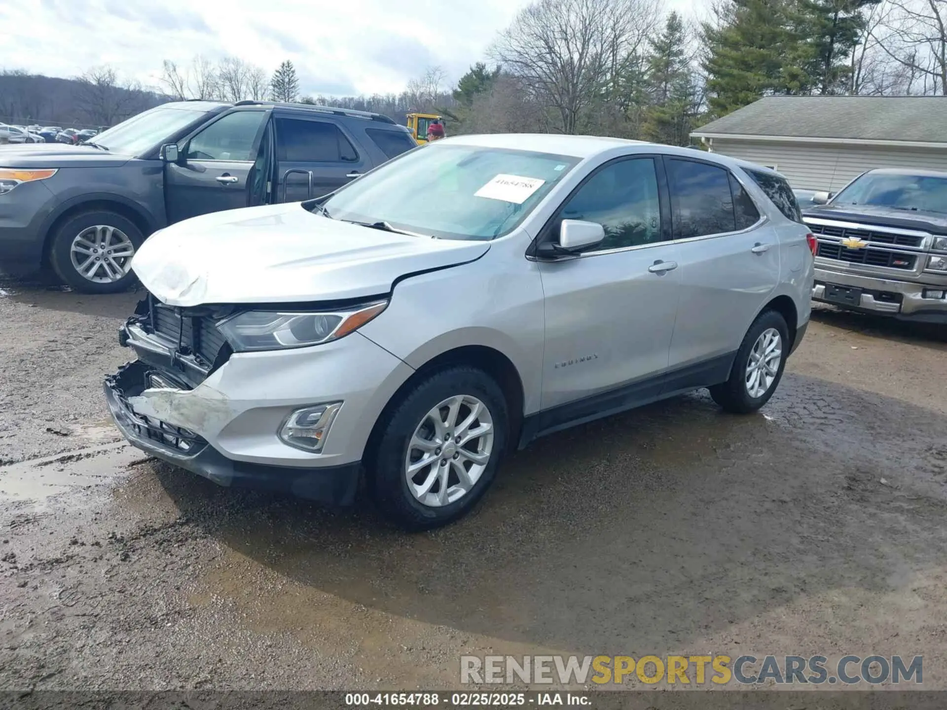 2 fotografías del automóvil dañado 2GNAXKEVXK6163031 CHEVROLET EQUINOX 2019