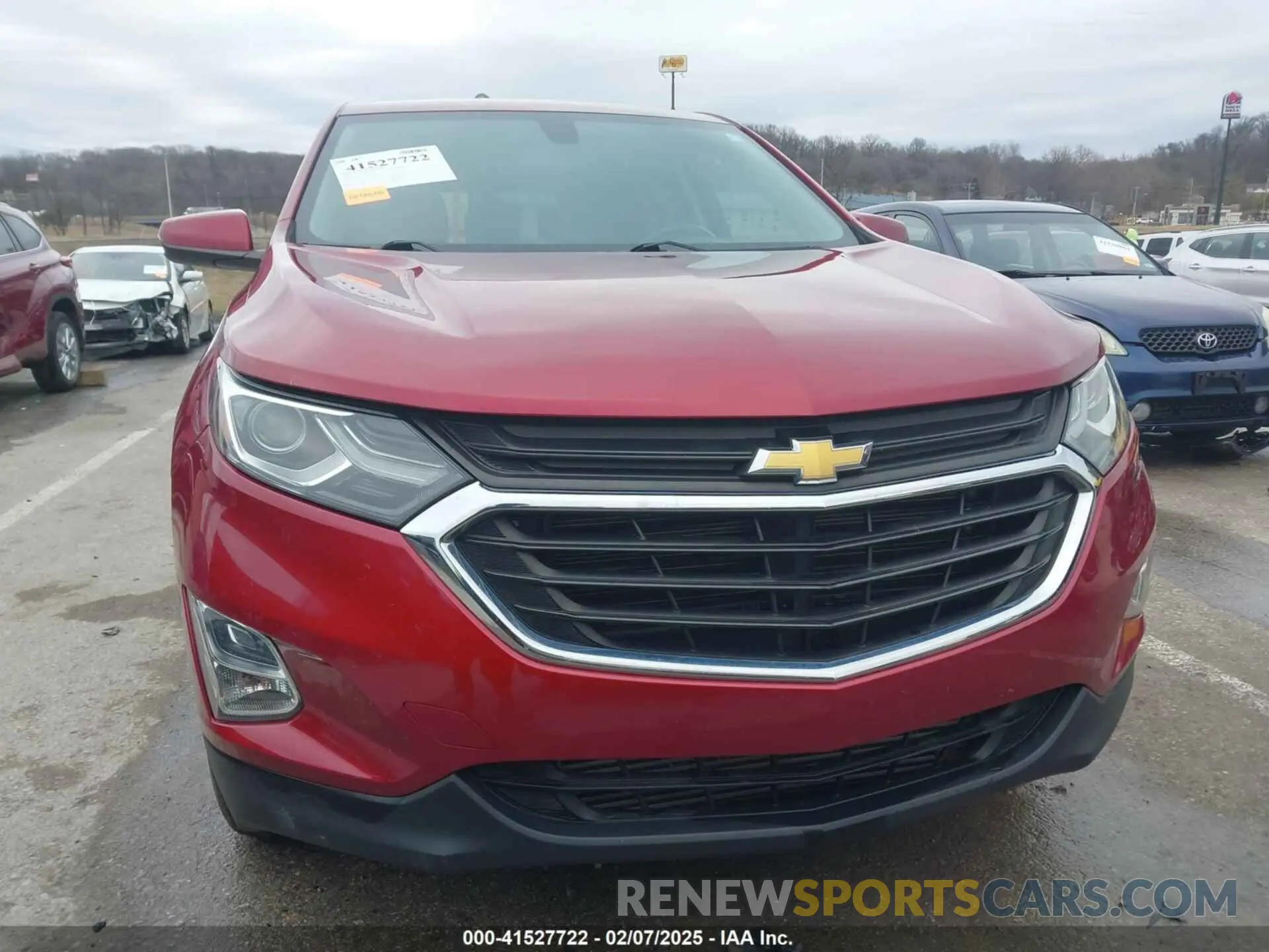 12 fotografías del automóvil dañado 2GNAXKEVXK6297943 CHEVROLET EQUINOX 2019
