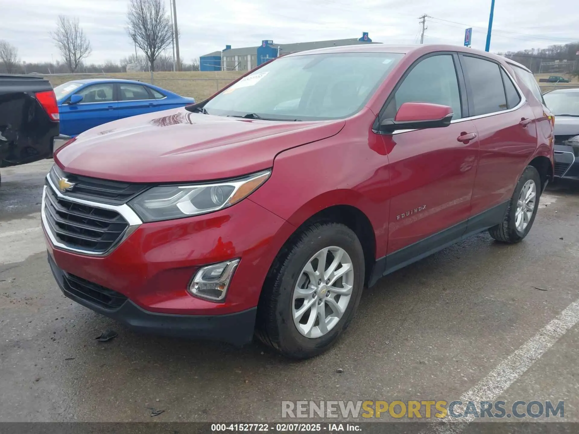 2 fotografías del automóvil dañado 2GNAXKEVXK6297943 CHEVROLET EQUINOX 2019