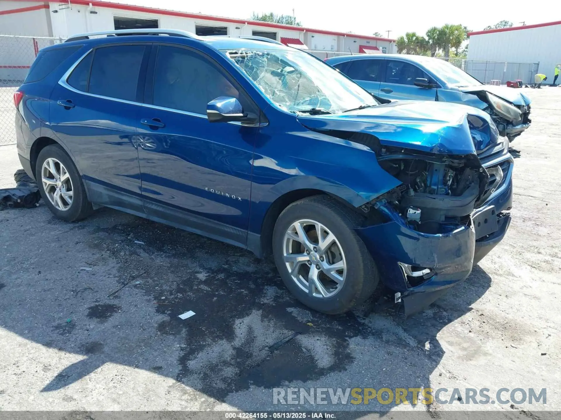 1 fotografías del automóvil dañado 2GNAXLEX0K6227651 CHEVROLET EQUINOX 2019