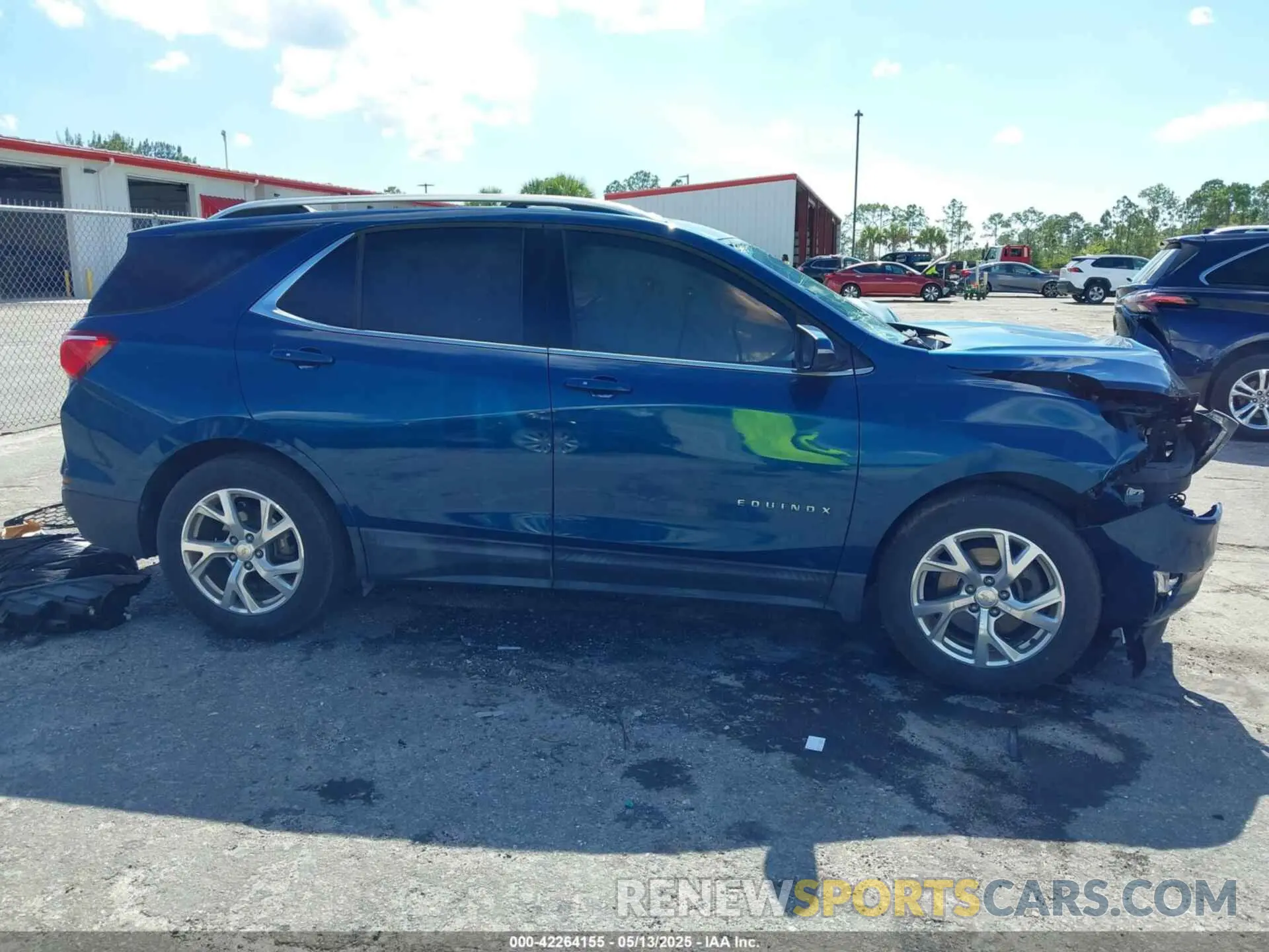 14 fotografías del automóvil dañado 2GNAXLEX0K6227651 CHEVROLET EQUINOX 2019