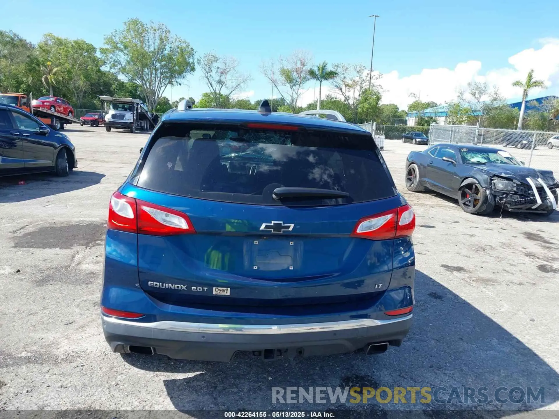 17 fotografías del automóvil dañado 2GNAXLEX0K6227651 CHEVROLET EQUINOX 2019