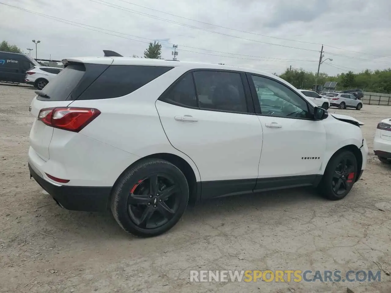 3 fotografías del automóvil dañado 2GNAXLEX1K6153432 CHEVROLET EQUINOX 2019
