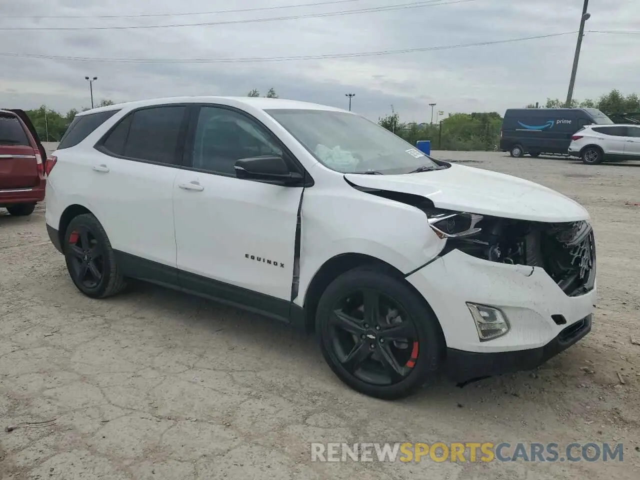 4 fotografías del automóvil dañado 2GNAXLEX1K6153432 CHEVROLET EQUINOX 2019