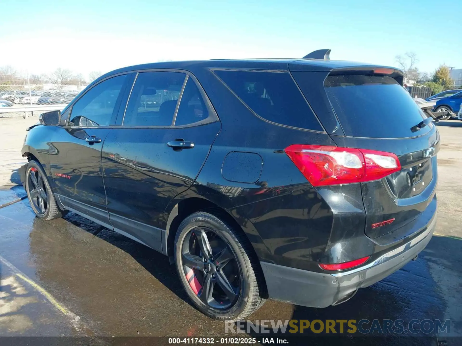 3 fotografías del automóvil dañado 2GNAXLEX1K6242594 CHEVROLET EQUINOX 2019