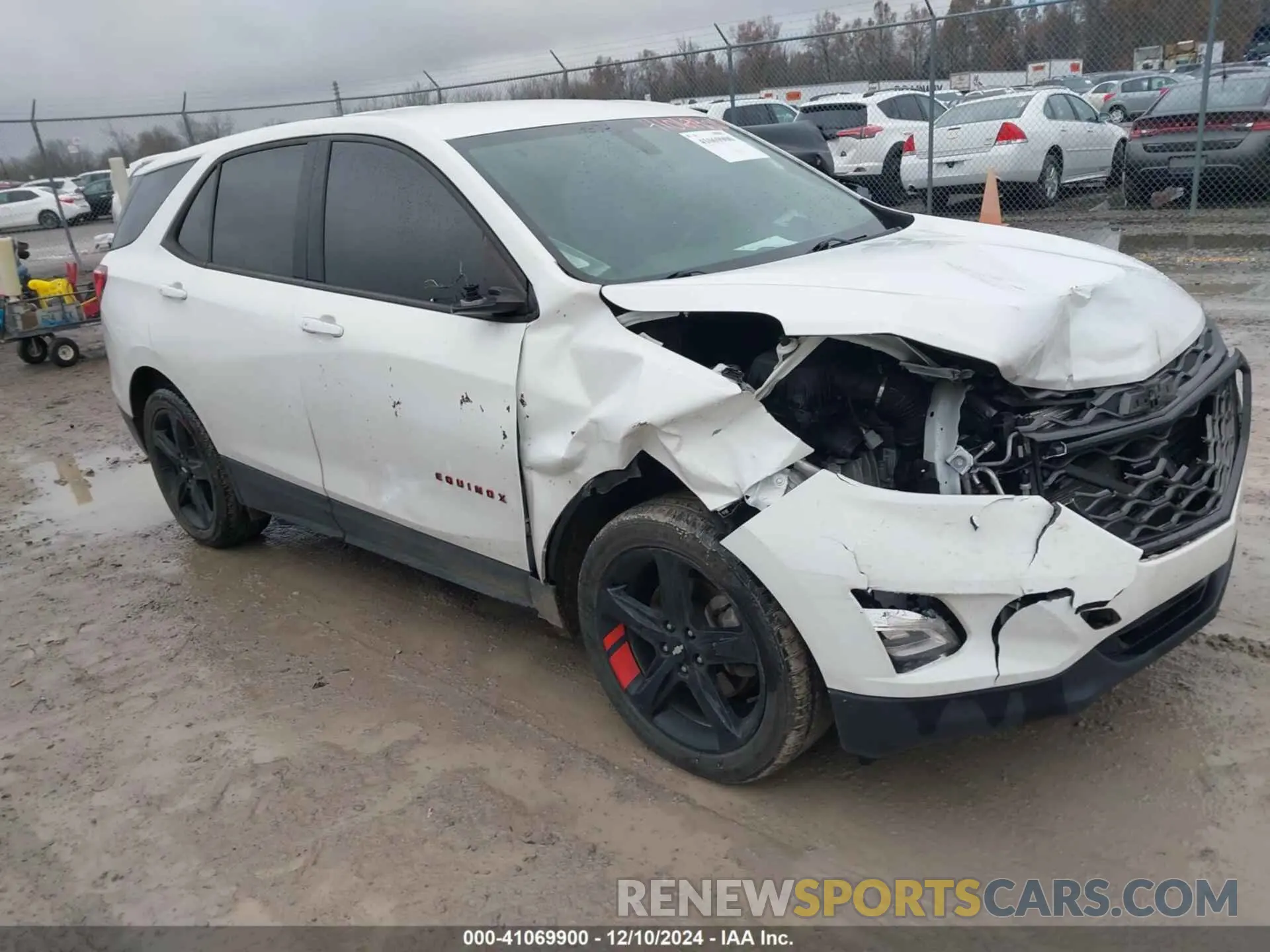 1 fotografías del automóvil dañado 2GNAXLEX2K6282229 CHEVROLET EQUINOX 2019