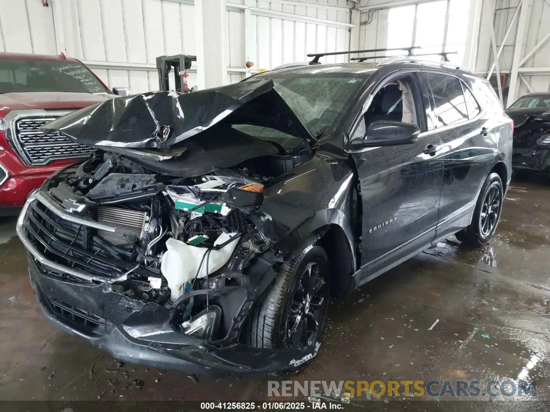 2 fotografías del automóvil dañado 2GNAXLEX3K6188702 CHEVROLET EQUINOX 2019