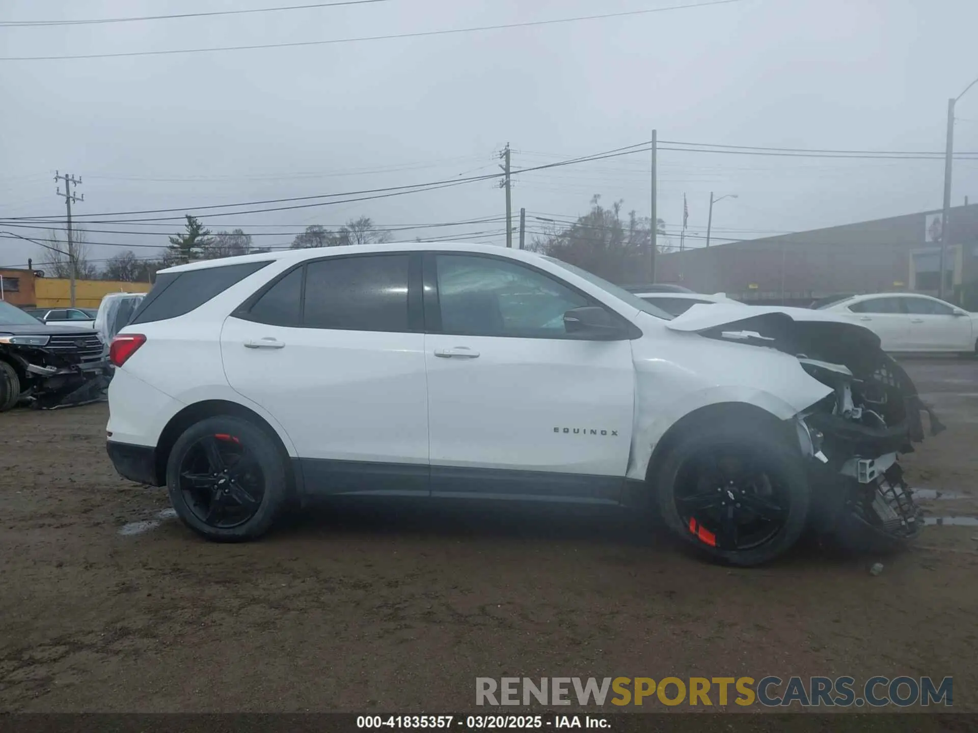 14 fotografías del automóvil dañado 2GNAXLEX6K6156343 CHEVROLET EQUINOX 2019