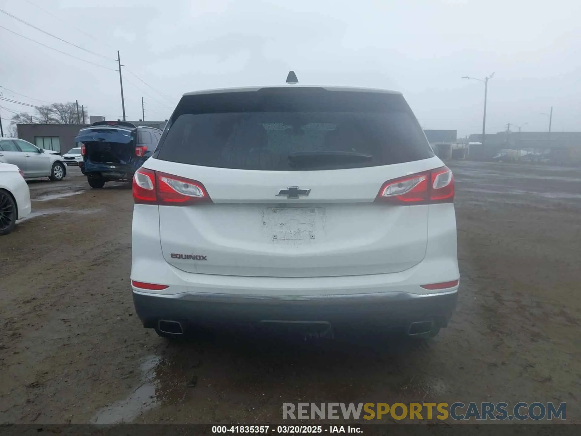 17 fotografías del automóvil dañado 2GNAXLEX6K6156343 CHEVROLET EQUINOX 2019