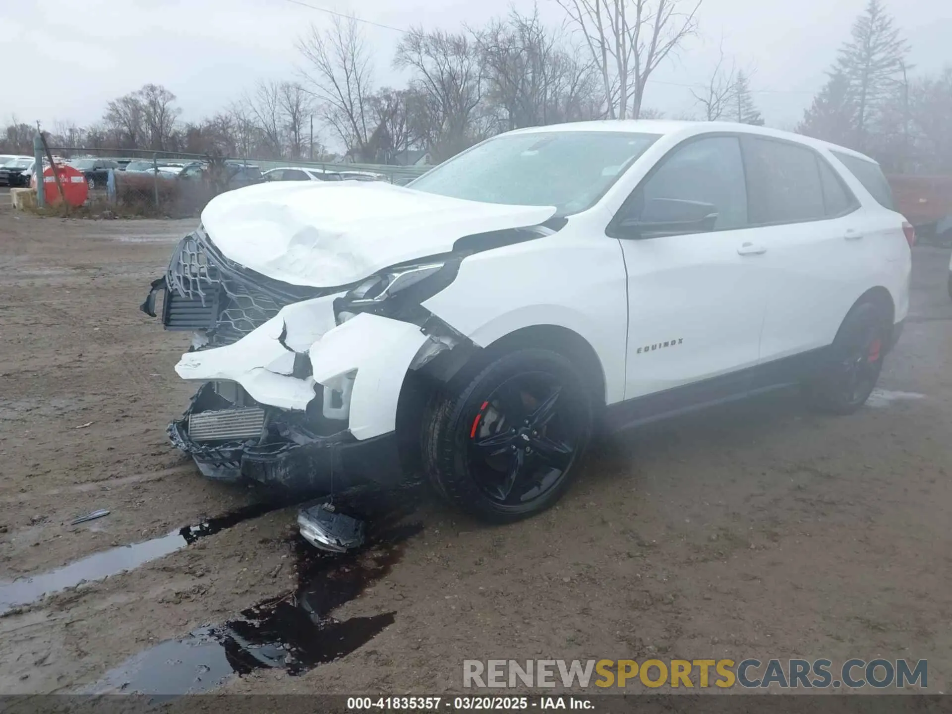 2 fotografías del automóvil dañado 2GNAXLEX6K6156343 CHEVROLET EQUINOX 2019