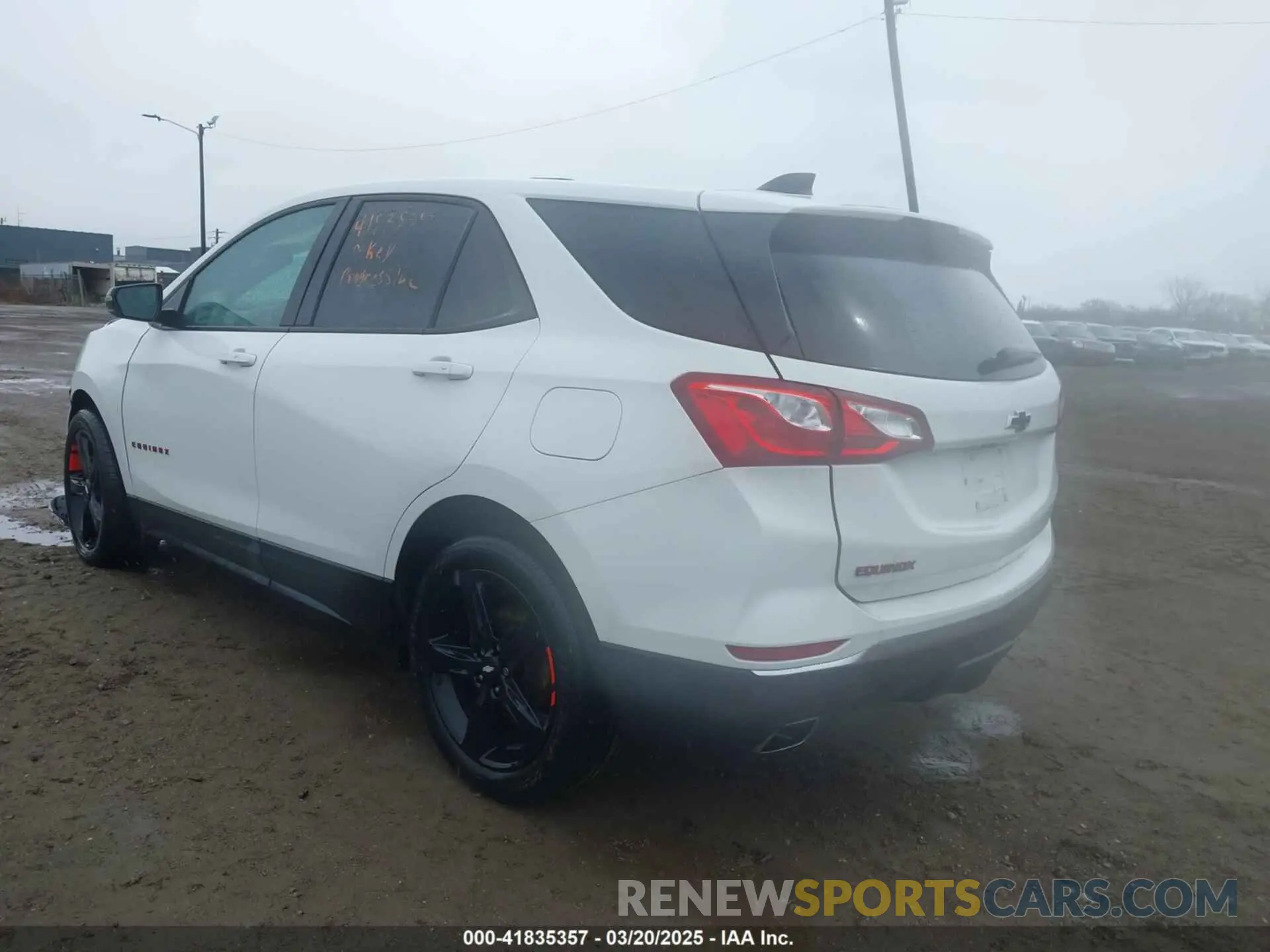 3 fotografías del automóvil dañado 2GNAXLEX6K6156343 CHEVROLET EQUINOX 2019