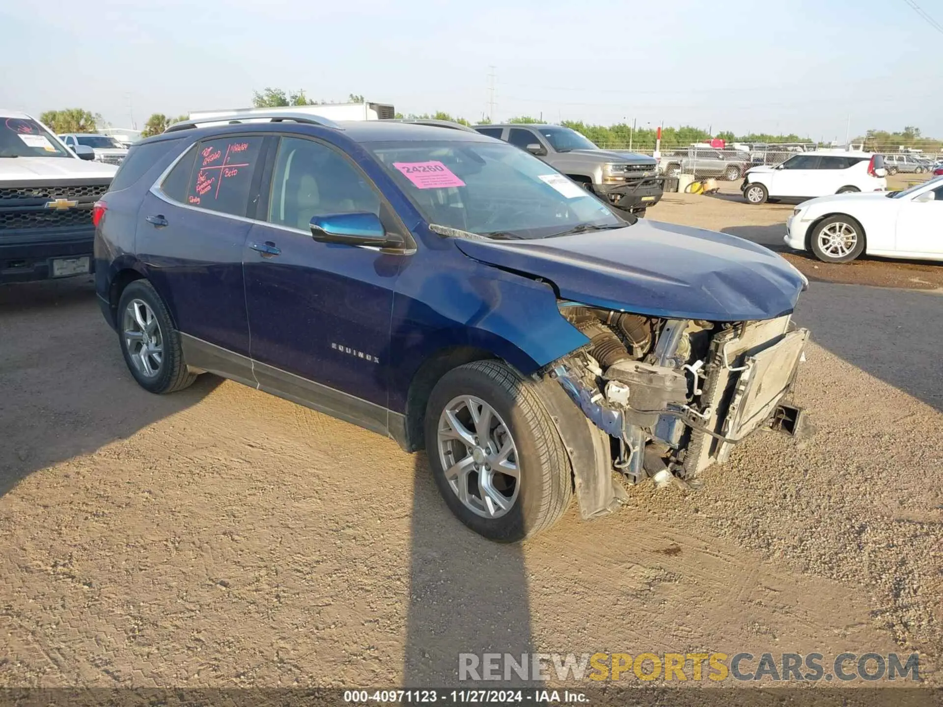 1 fotografías del automóvil dañado 2GNAXLEX6K6191061 CHEVROLET EQUINOX 2019