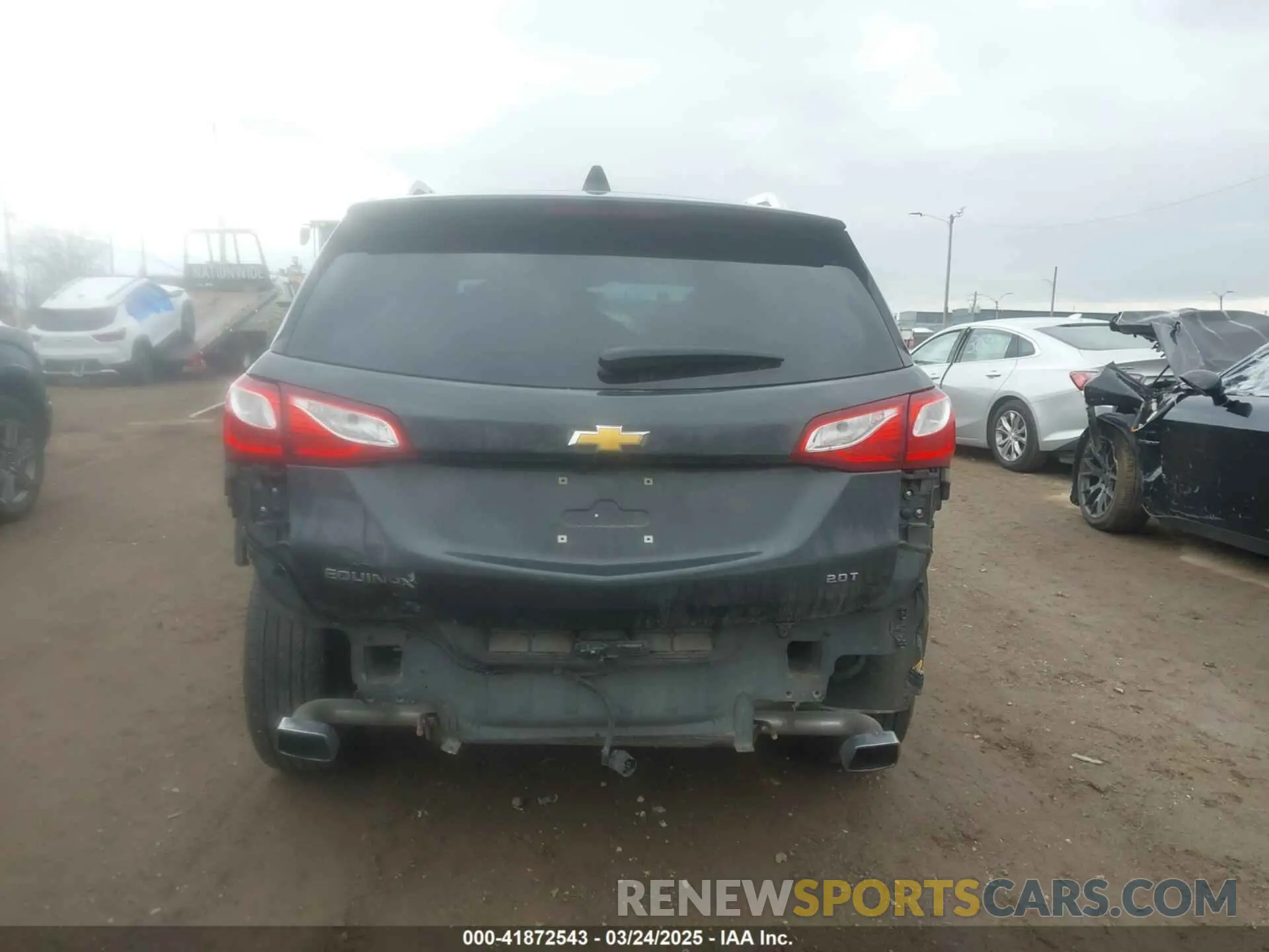 16 fotografías del automóvil dañado 2GNAXLEX7K6141527 CHEVROLET EQUINOX 2019