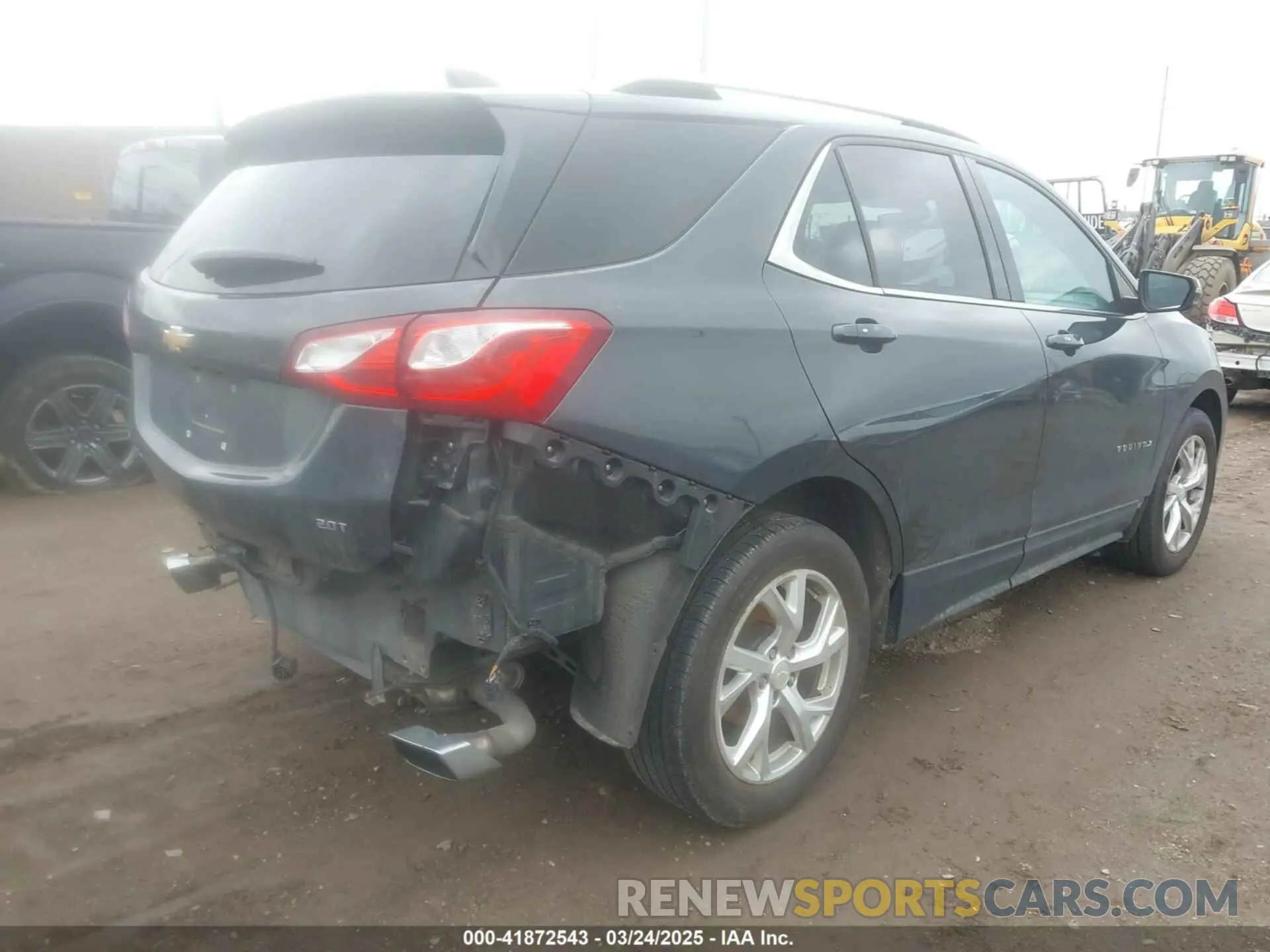 4 fotografías del automóvil dañado 2GNAXLEX7K6141527 CHEVROLET EQUINOX 2019