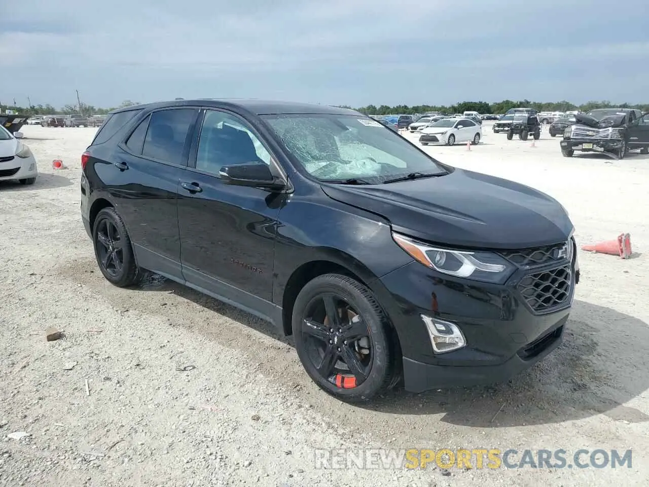 4 fotografías del automóvil dañado 2GNAXLEX7K6225931 CHEVROLET EQUINOX 2019