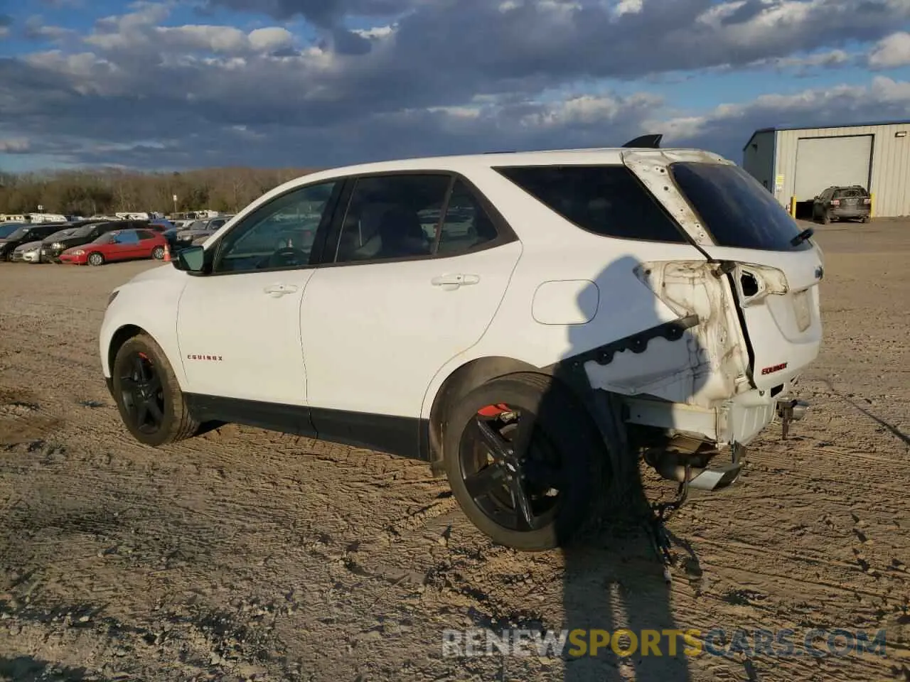 2 fotografías del automóvil dañado 2GNAXLEX9K6134790 CHEVROLET EQUINOX 2019