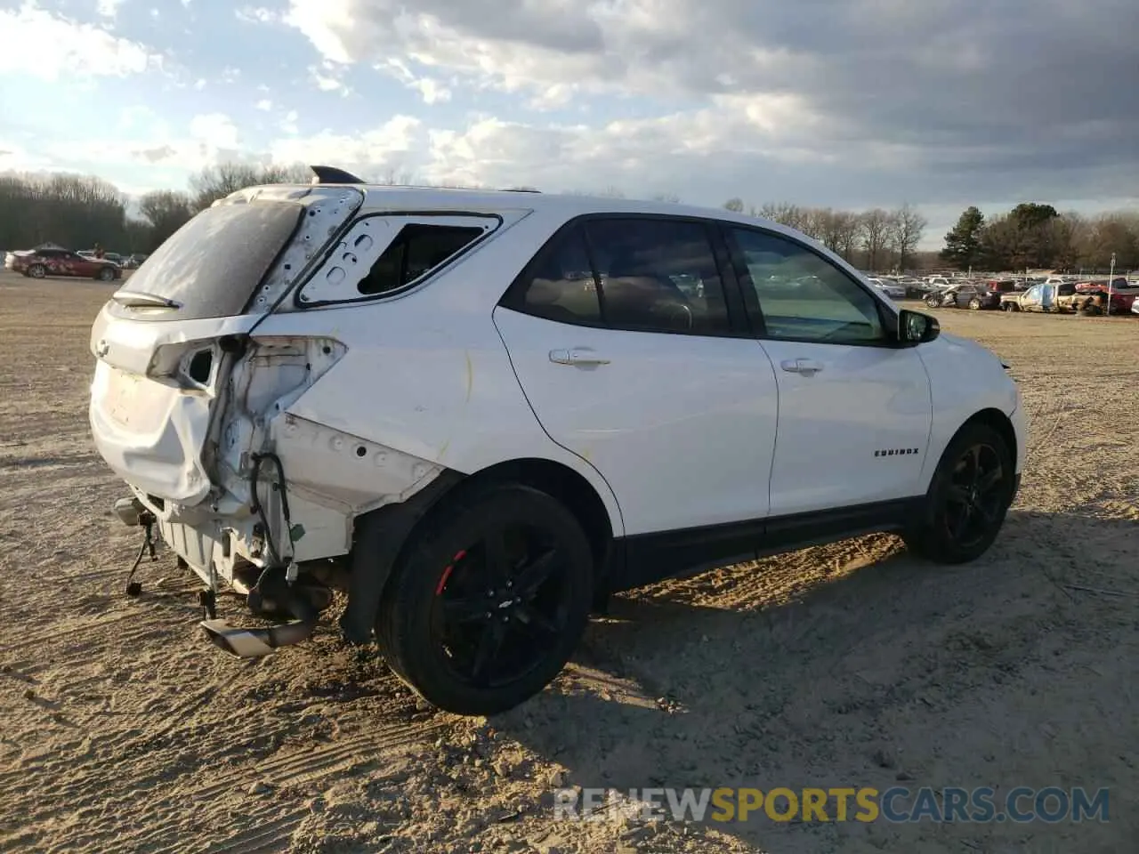 3 fotografías del automóvil dañado 2GNAXLEX9K6134790 CHEVROLET EQUINOX 2019