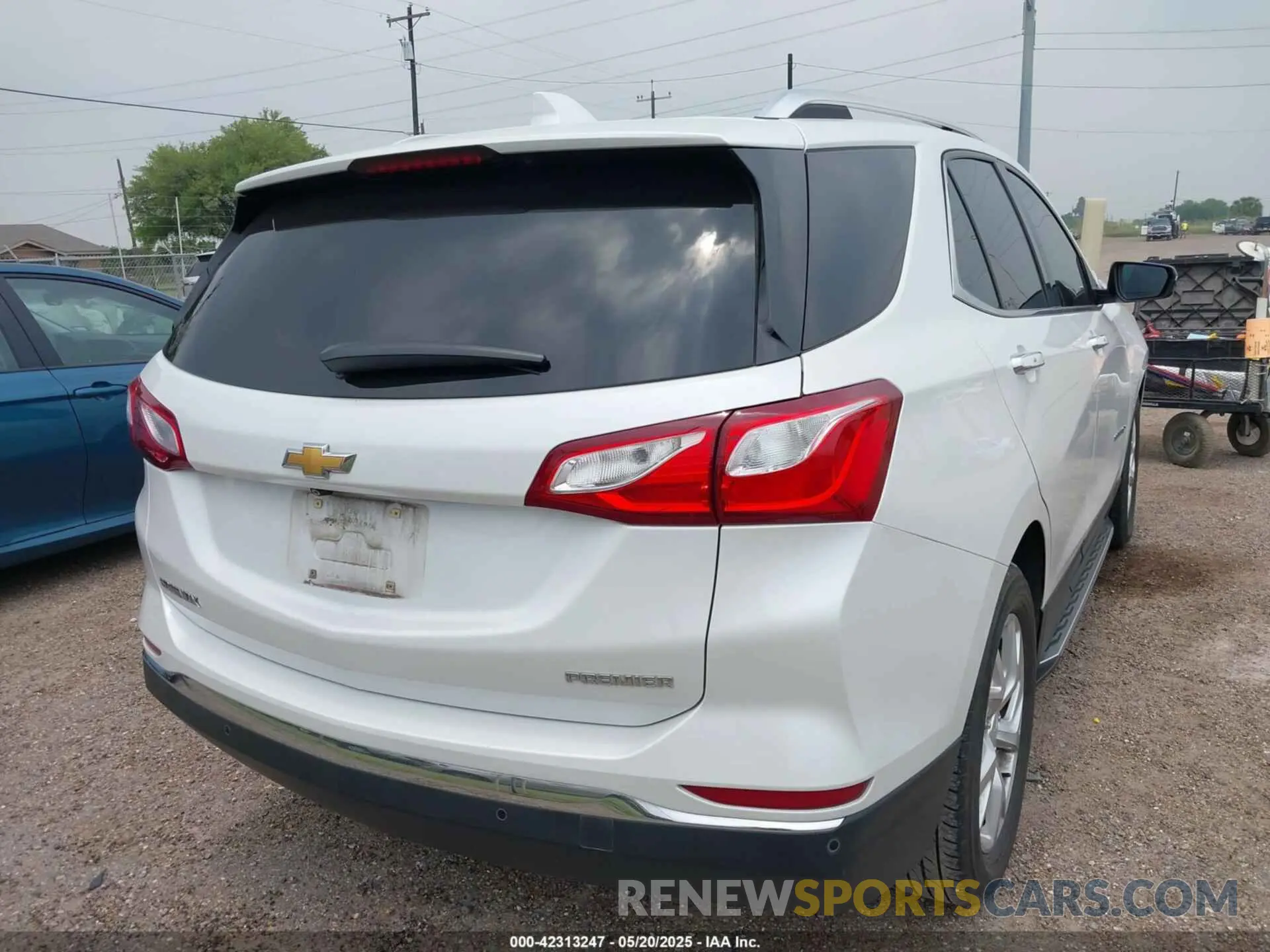 4 fotografías del automóvil dañado 2GNAXNEV0K6129357 CHEVROLET EQUINOX 2019