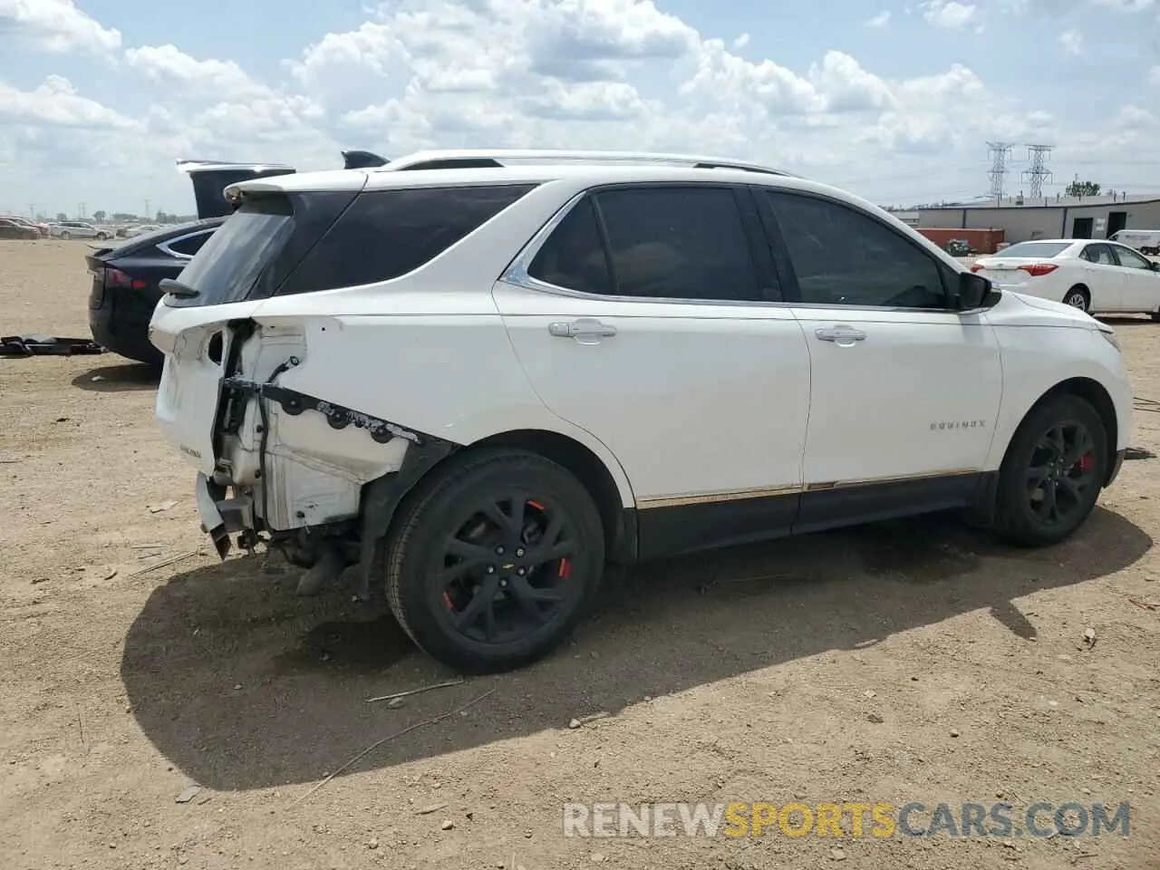 3 fotografías del automóvil dañado 2GNAXNEV2K6105416 CHEVROLET EQUINOX 2019