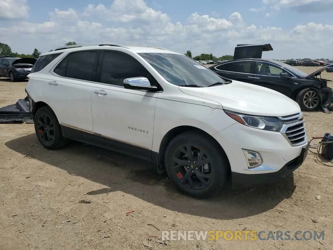 4 fotografías del automóvil dañado 2GNAXNEV2K6105416 CHEVROLET EQUINOX 2019