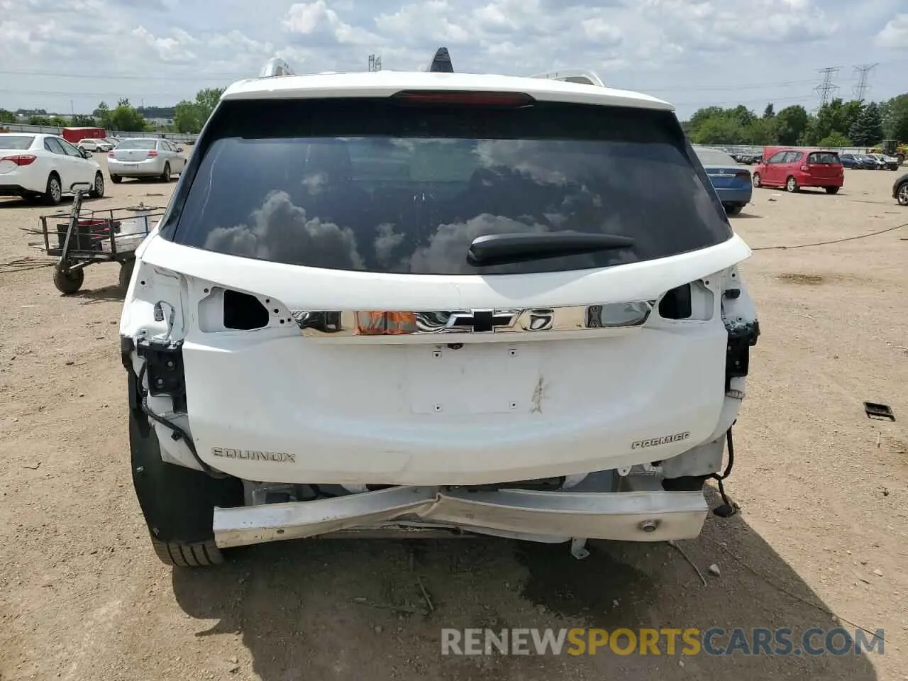 6 fotografías del automóvil dañado 2GNAXNEV2K6105416 CHEVROLET EQUINOX 2019