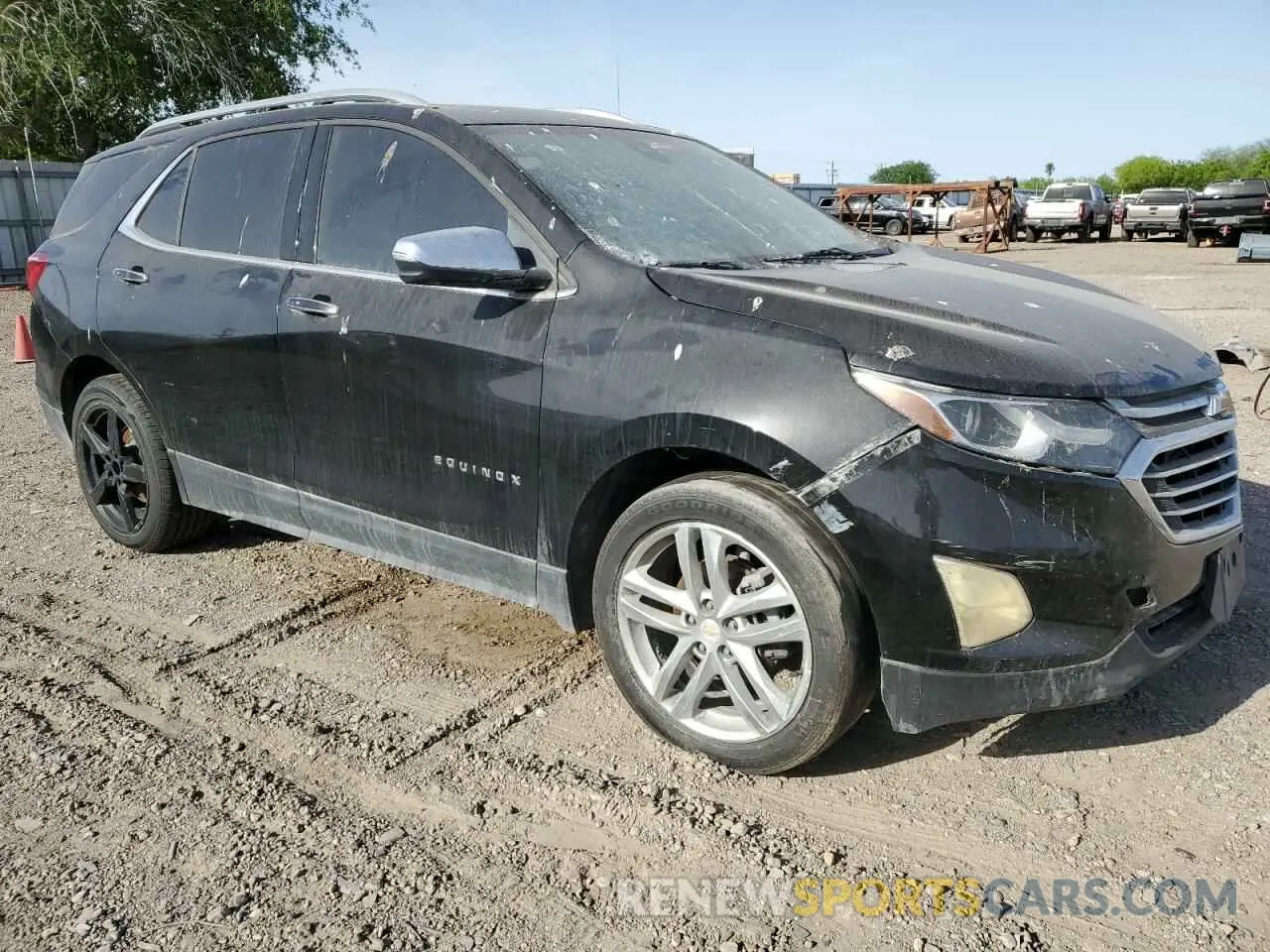 4 fotografías del automóvil dañado 2GNAXNEV3K6261688 CHEVROLET EQUINOX 2019