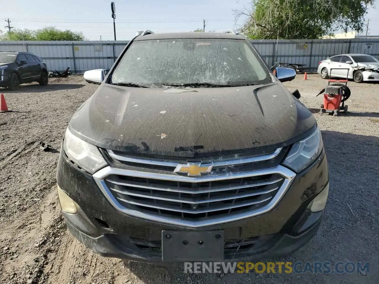 5 fotografías del automóvil dañado 2GNAXNEV3K6261688 CHEVROLET EQUINOX 2019