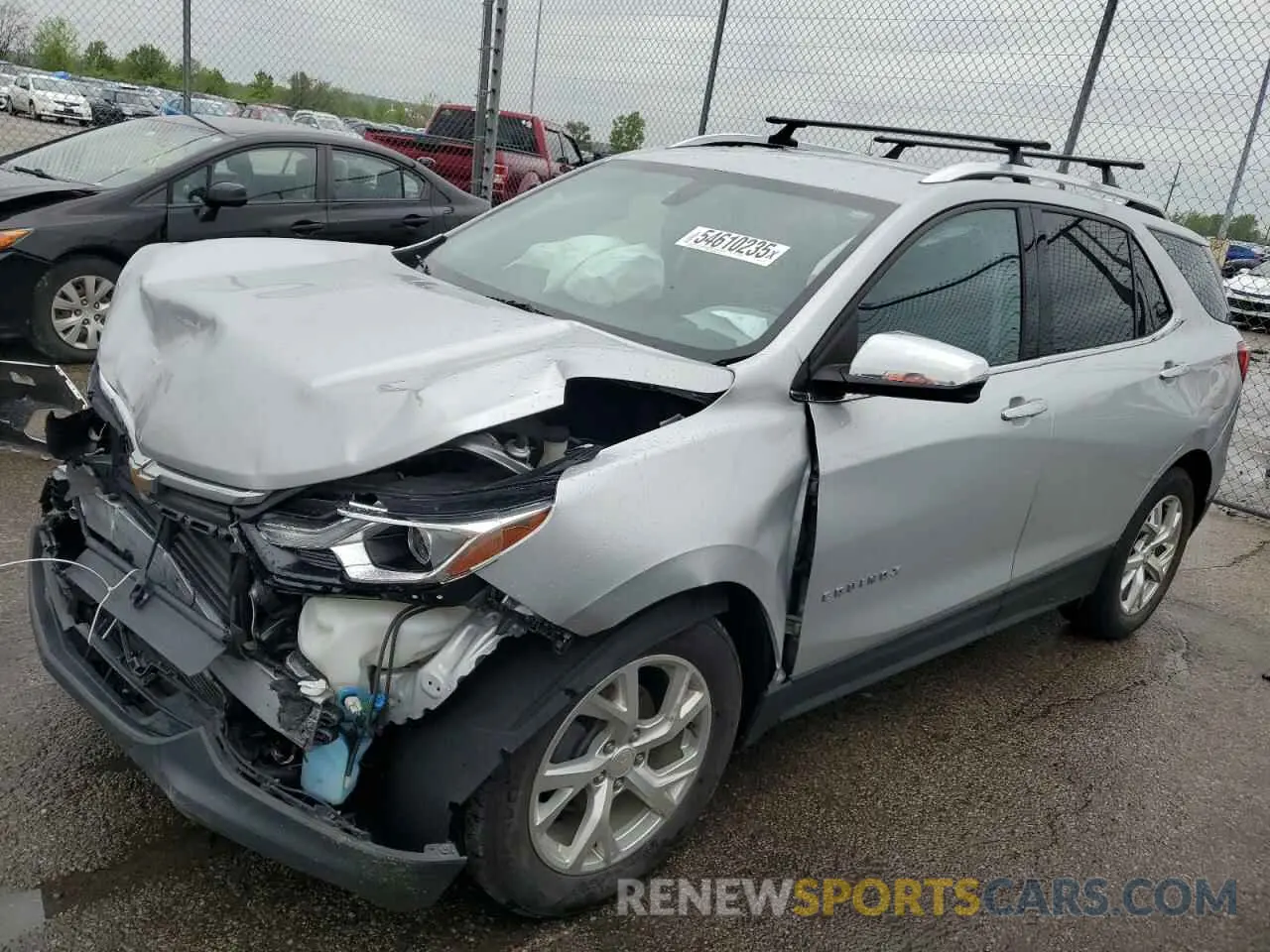 1 fotografías del automóvil dañado 2GNAXNEV6K6152206 CHEVROLET EQUINOX 2019