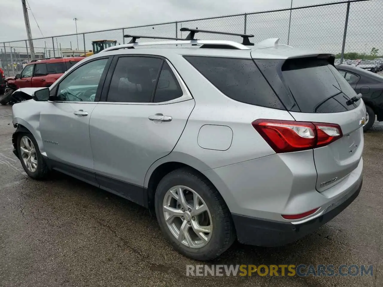 2 fotografías del automóvil dañado 2GNAXNEV6K6152206 CHEVROLET EQUINOX 2019