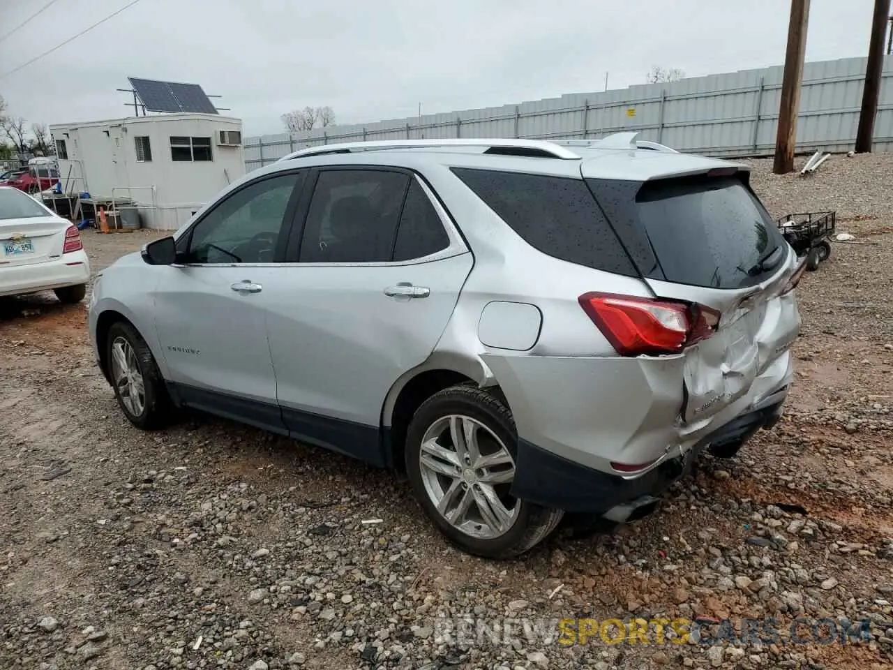 2 fotografías del automóvil dañado 2GNAXPEX0K6277196 CHEVROLET EQUINOX 2019