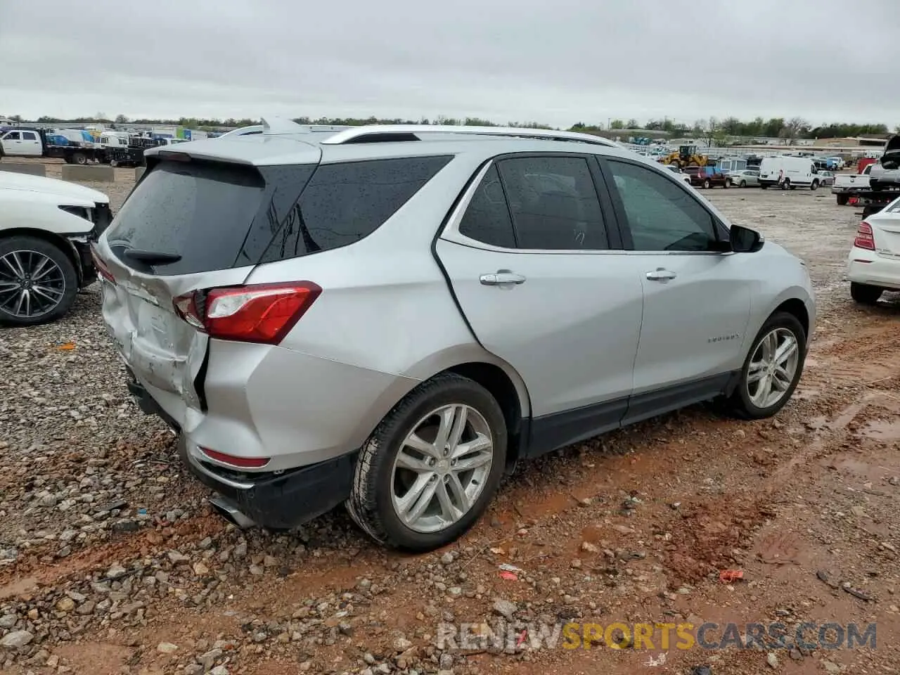 3 fotografías del automóvil dañado 2GNAXPEX0K6277196 CHEVROLET EQUINOX 2019