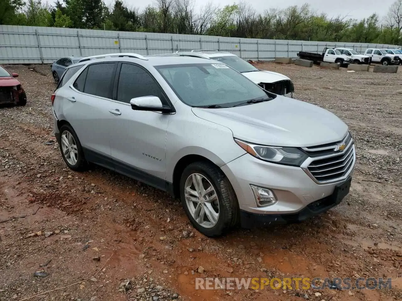 4 fotografías del automóvil dañado 2GNAXPEX0K6277196 CHEVROLET EQUINOX 2019