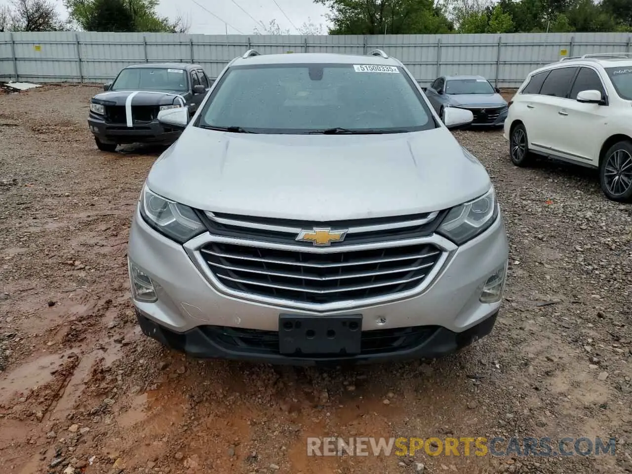 5 fotografías del automóvil dañado 2GNAXPEX0K6277196 CHEVROLET EQUINOX 2019