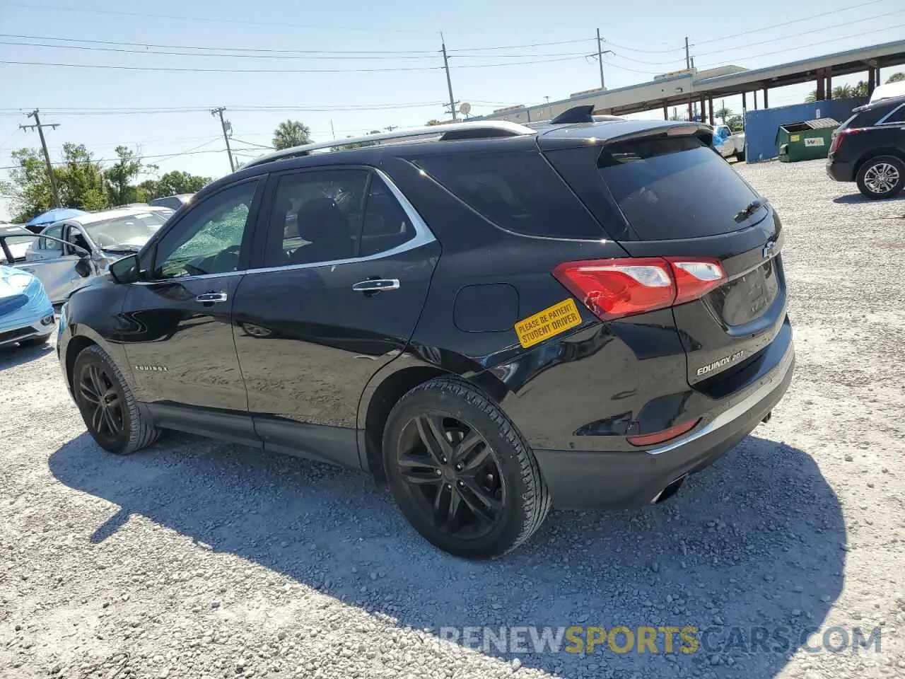 2 fotografías del automóvil dañado 2GNAXPEX2K6141975 CHEVROLET EQUINOX 2019