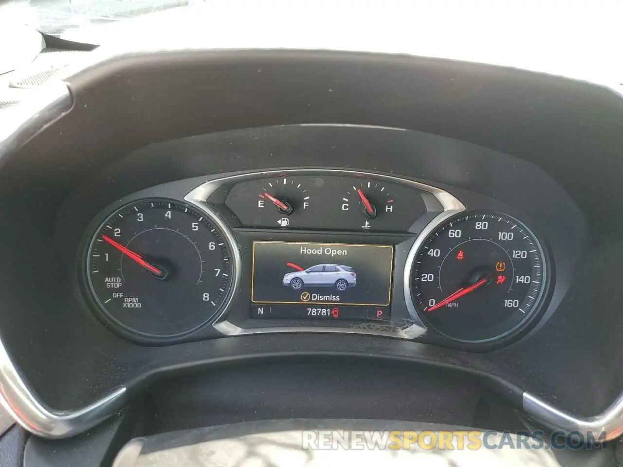 9 fotografías del automóvil dañado 2GNAXPEX2K6141975 CHEVROLET EQUINOX 2019