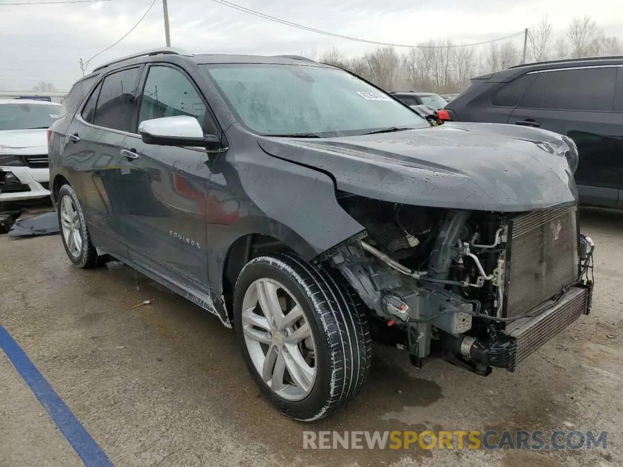 4 fotografías del automóvil dañado 2GNAXPEX2K6151230 CHEVROLET EQUINOX 2019