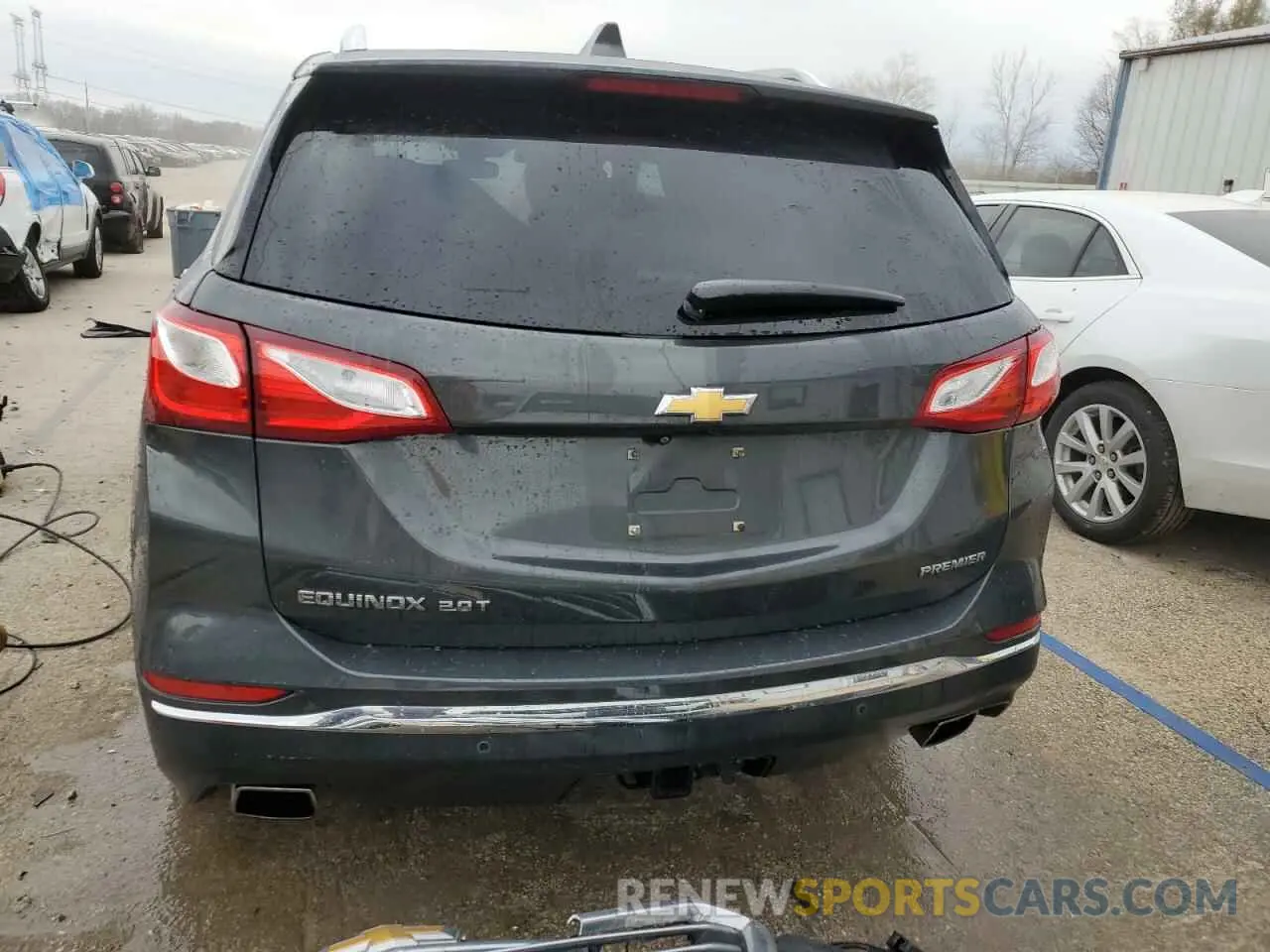 6 fotografías del automóvil dañado 2GNAXPEX2K6151230 CHEVROLET EQUINOX 2019